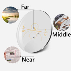Men's Multifocal Reading Glasses Anti Light Reading Eyeglasses