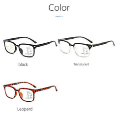 Men's Multifocal Reading Glasses Anti Light Reading Eyeglasses