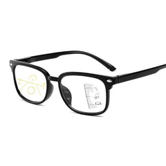 Men's Multifocal Reading Glasses Anti Light Reading Eyeglasses