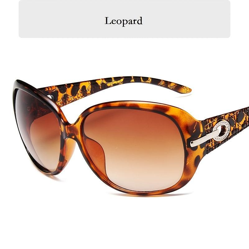 Women's Oversized Square Polarized Sunglasses UV400 Protection