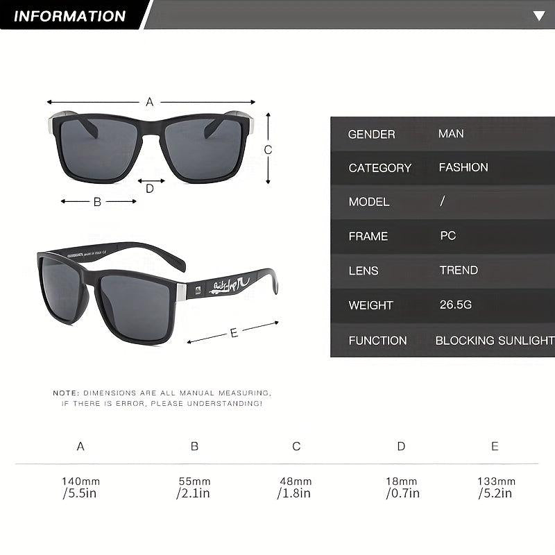 Men's UV Protection Outdoor Sports Sunglasses with Glasses Bag