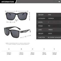 Men's UV Protection Outdoor Sports Sunglasses with Glasses Bag