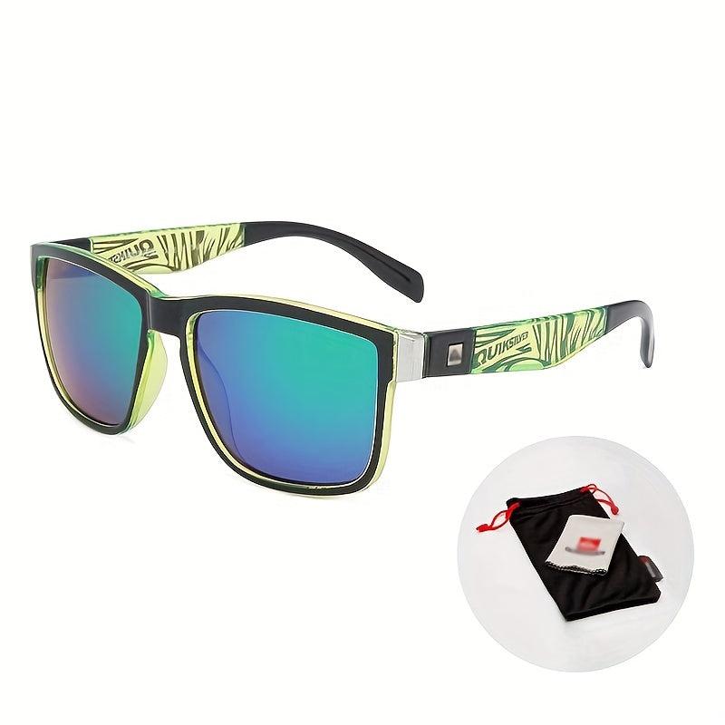 Men's UV Protection Outdoor Sports Sunglasses with Glasses Bag
