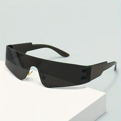 Y2K Rimless Punk Sunglasses UV400