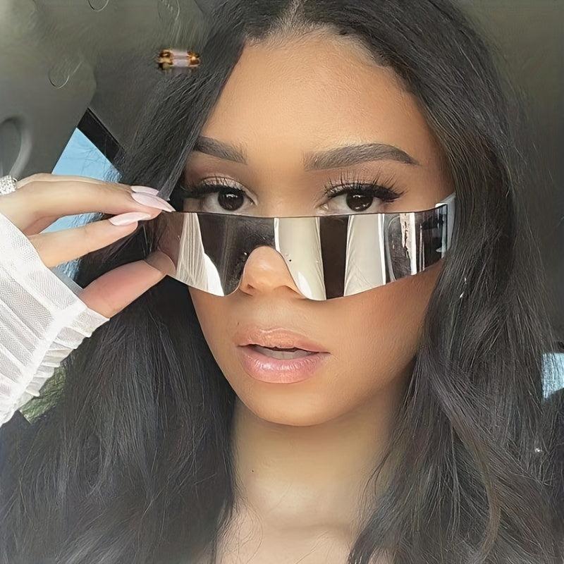 Y2K Rimless Punk Sunglasses UV400