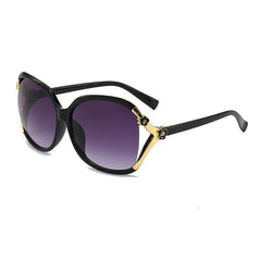 Camellia Large Sunglasses for Women Gradient Anti Glare UV400
