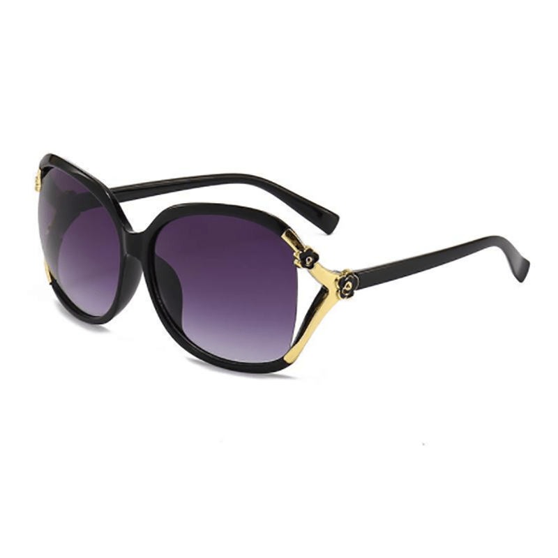 Camellia Large Sunglasses for Women Gradient Anti Glare UV400
