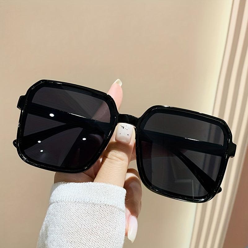 Large Square Sunglasses Jelly Summer UV400 Sun Shades Glasses