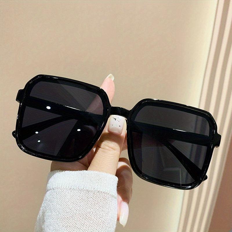 Large Square Sunglasses Jelly Summer UV400 Sun Shades Glasses