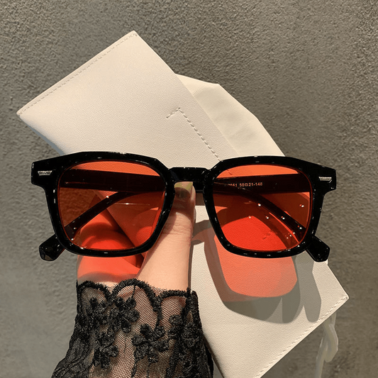 Y2K Square Sunglasses Men Women Candy Glasses UV400