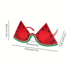 Watermelon Sunglasses For Women Men Y2K Photo Prop Glasses