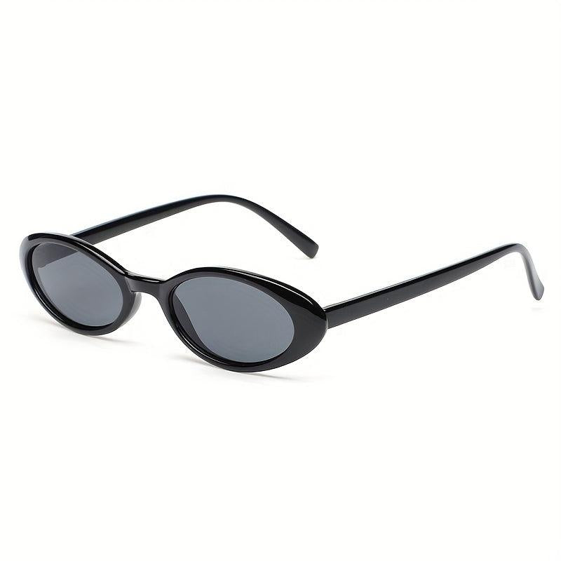 Vintage Oval Frame Sunglasses UV400