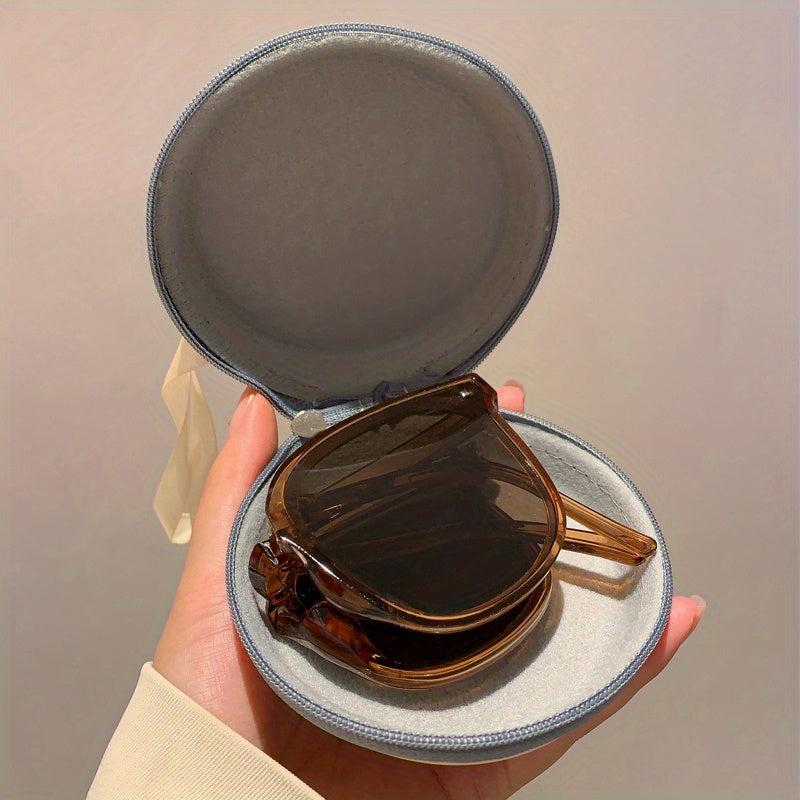 Foldable Sunglasses UV400 Sun Protection + Case