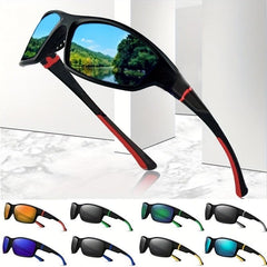 Men's UV400 Sunglasses Outdoor Riding Glasses Windshield Eye Protection