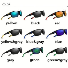 Men's UV400 Sunglasses Outdoor Riding Glasses Windshield Eye Protection