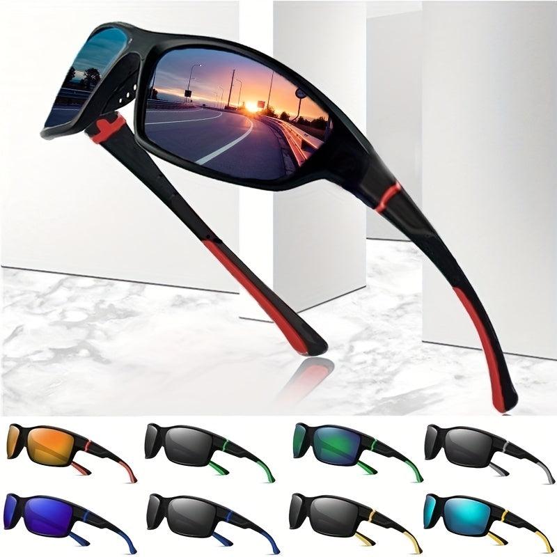 Men's UV400 Sunglasses Outdoor Riding Glasses Windshield Eye Protection