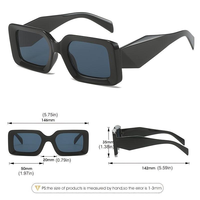 Y2K Square Frame Sunglasses for Women Men