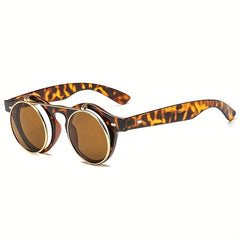 Steampunk Gothic Flip Up Sunglasses UV400