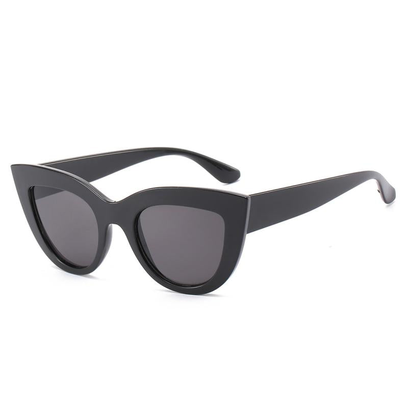 Vintage Cat Eye Sunglasses Women Stylish Square Sun Protection Lenses