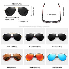 Men's Polarized Sunglasses UV400 Outdoor Sports Fishing Glasses