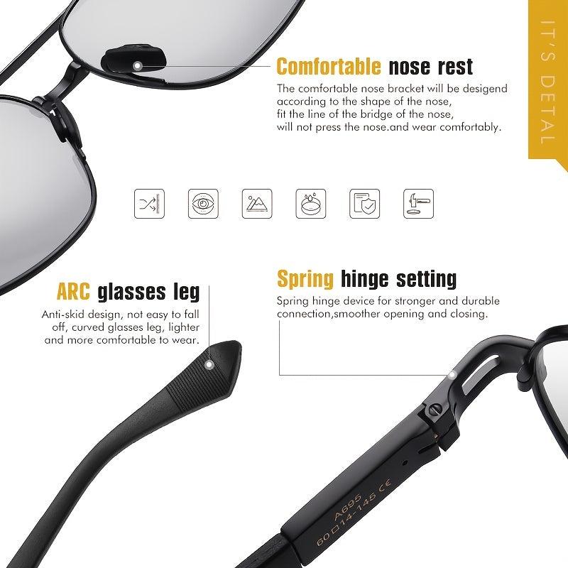 CoolPandas High Sunglasses Polarized UV400 Protection Unisex