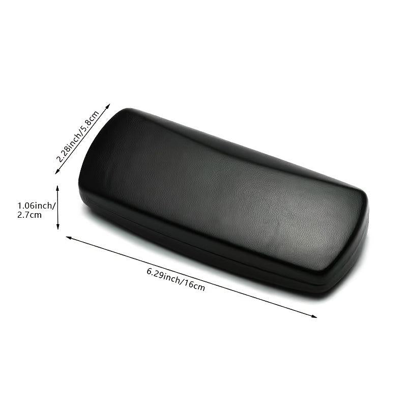 Zipper Sunglasses Case PU Leather Eyewear Protector