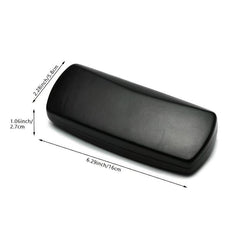 Zipper Sunglasses Case PU Leather Eyewear Protector