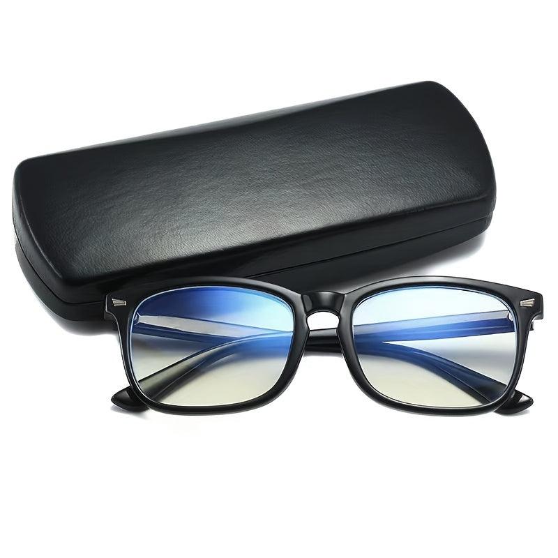 Zipper Sunglasses Case PU Leather Eyewear Protector