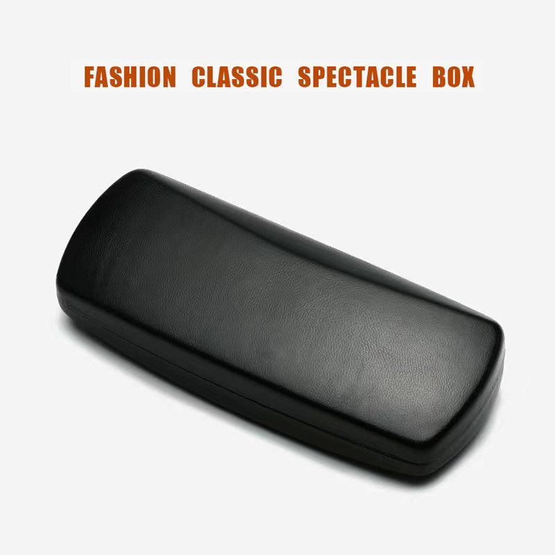 Zipper Sunglasses Case PU Leather Eyewear Protector