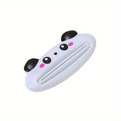 Cartoon Toothpaste Squeezer Animal Plastic Rolling Holder Bathroom Tool