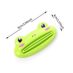 Cartoon Toothpaste Squeezer Animal Plastic Rolling Holder Bathroom Tool
