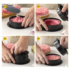Burger Press Patty Press Non Stick Hamburger Press Patty Maker