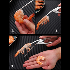 Stainless Steel Shrimp Peeler Shell Tool