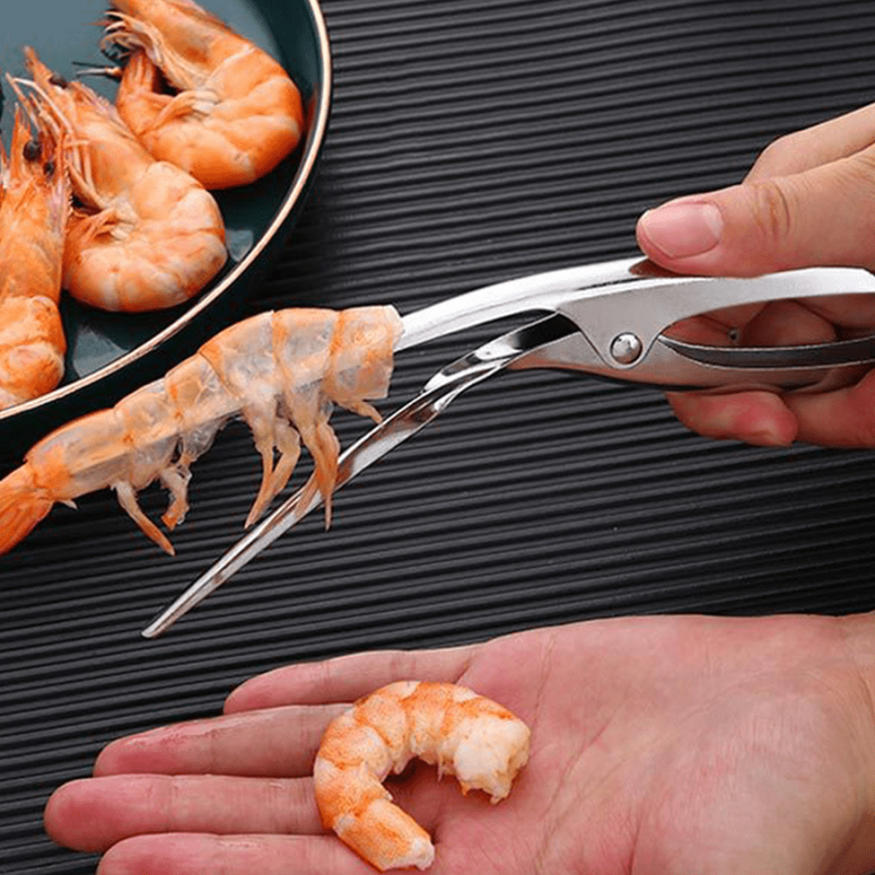 Stainless Steel Shrimp Peeler Shell Tool