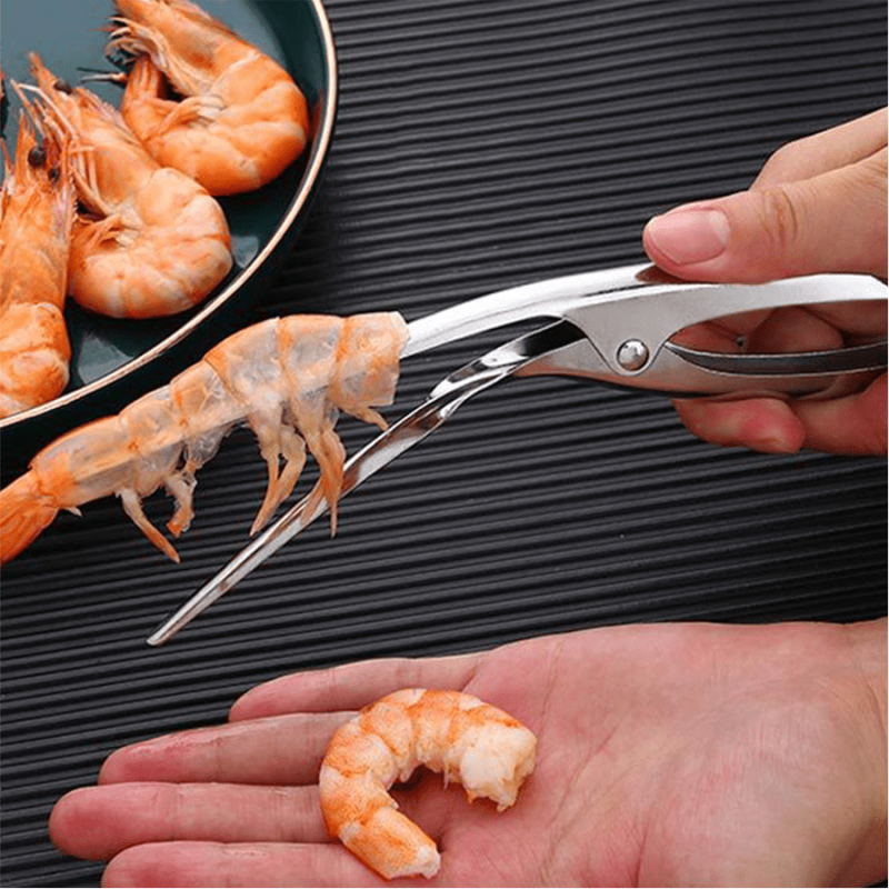 Stainless Steel Shrimp Peeler Shell Tool