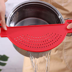 Plastic Pot Strainer for Washing Fruits Vegetables and Nood