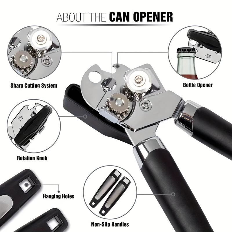 1pc Multifunction Can Opener Bottle Opener Kitchen Accessories