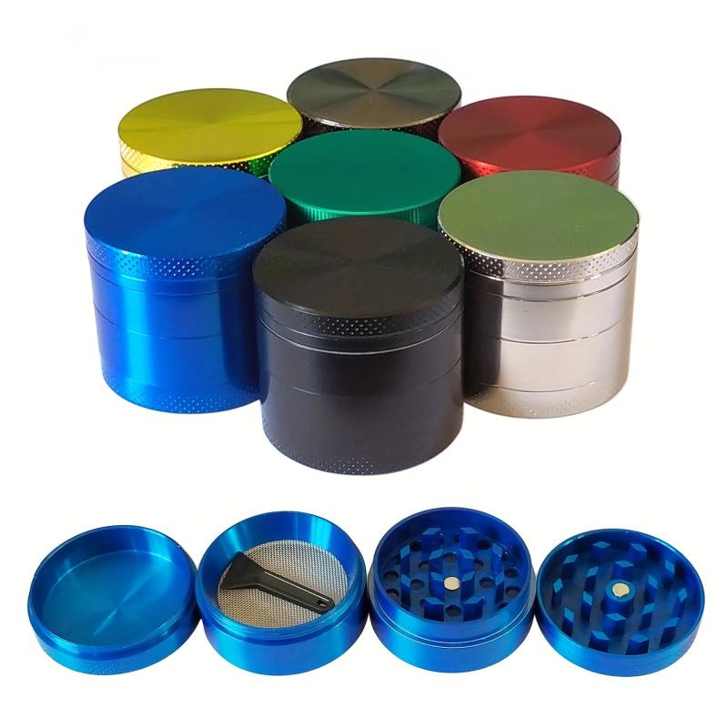 Solid Spice Grinder 4 Layers Metal Grinder For Kitchen