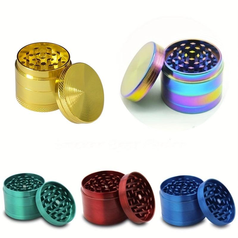 Solid Spice Grinder 4 Layers Metal Grinder For Kitchen