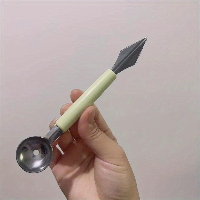 Stainless Steel Fruit Ball Digger Watermelon Spoon Melon Baller Scoop
