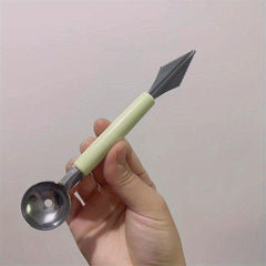 Stainless Steel Fruit Ball Digger Watermelon Spoon Melon Baller Scoop