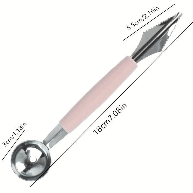 Stainless Steel Fruit Ball Digger Watermelon Spoon Melon Baller Scoop