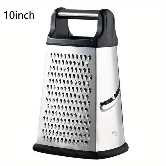 Stainless Steel Box Grater with Container - Multifunctional Vegetable Grater
