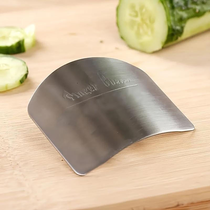 304 Stainless Steel Vegetable Cutting Finger Guard Hand Guard Kitchen Gadget