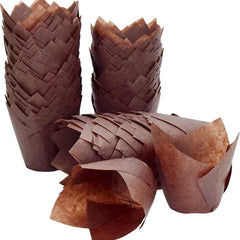Golden Fragrance Cupcake Liners Baking Cups for Events Bridal Birthday