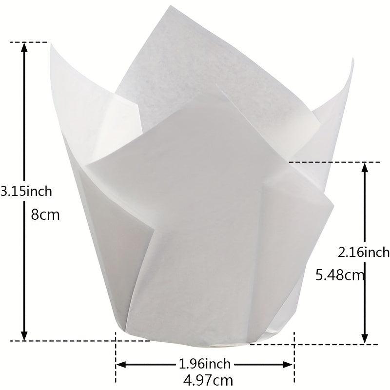 Golden Fragrance Cupcake Liners Baking Cups for Events Bridal Birthday