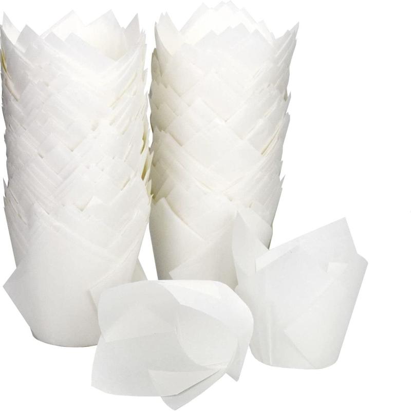 Golden Fragrance Cupcake Liners Baking Cups for Events Bridal Birthday