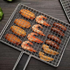 Stainless Steel BBQ Mesh Clip Grid - Outdoor Barbecue Tools
