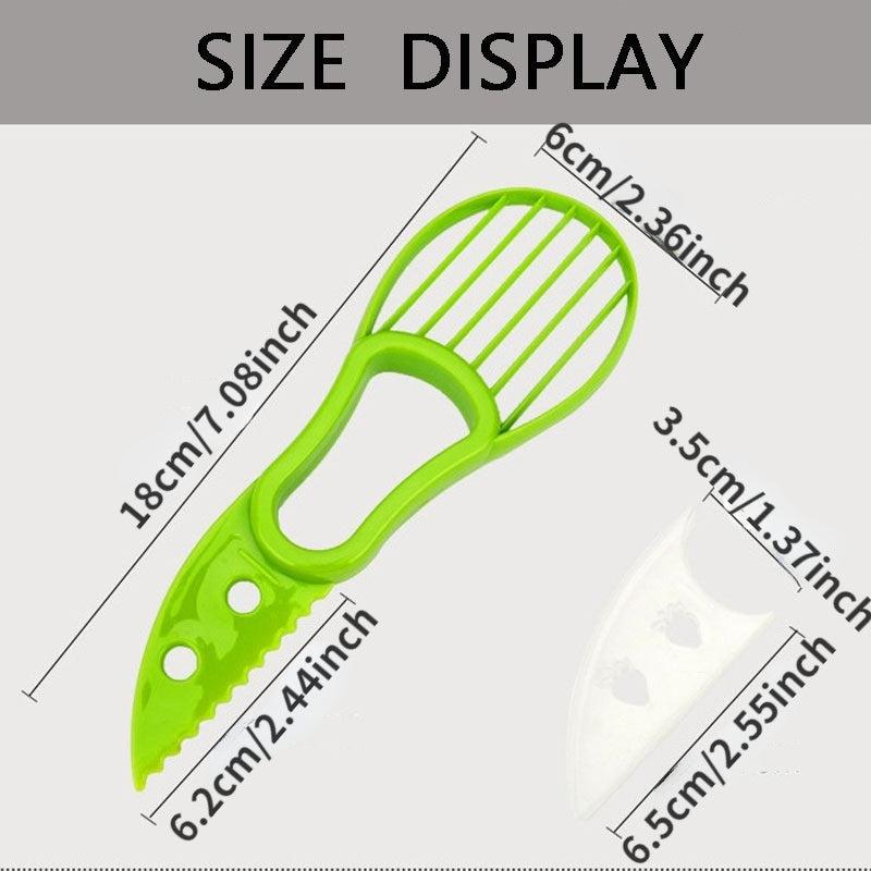 3in1 Avocado Peeler Slicer Corer Remover Pitter Cutter Divider Separator