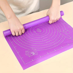 Silicone Kneading Mat Extra Large 45x60cm Non Stick Baking Mat for Rolling Dough